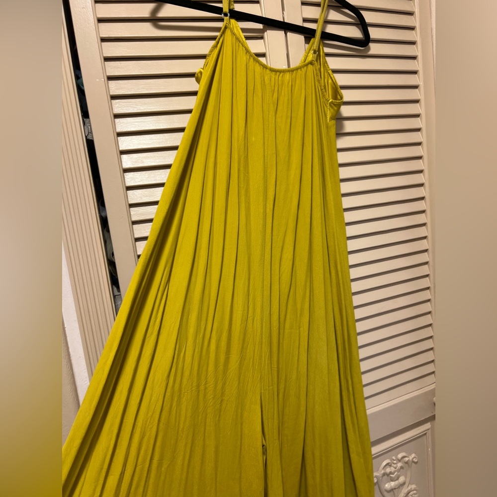 Lime jumpsuit one size
